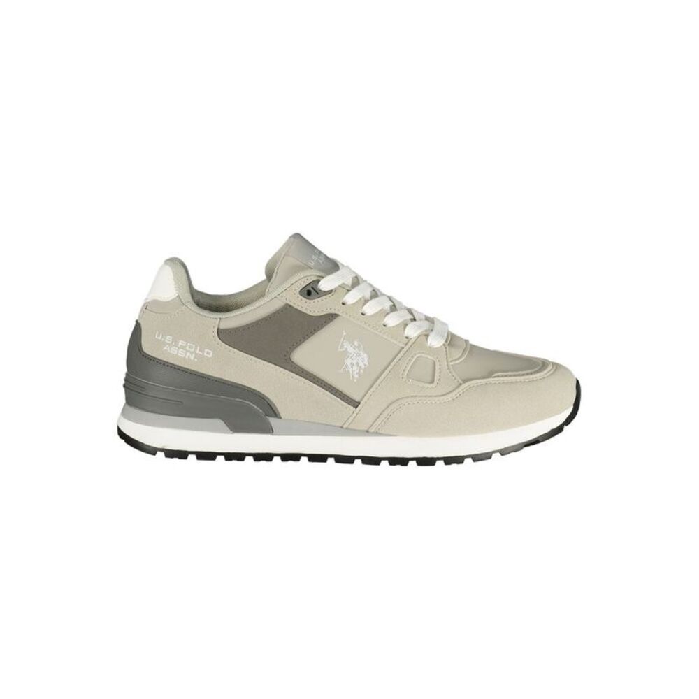 U.S. POLO ASSN. Grey Polyurethane Men's Men's Sneaker